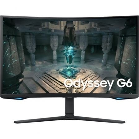 Smart Monitor Gaming Curvo Samsung Odyssey G6 S32BG650EU/ 32'/ QHD/ 1ms/ 240Hz/ VA/ Multimedia/ Regulable en altura/ Smart TV/ Negro